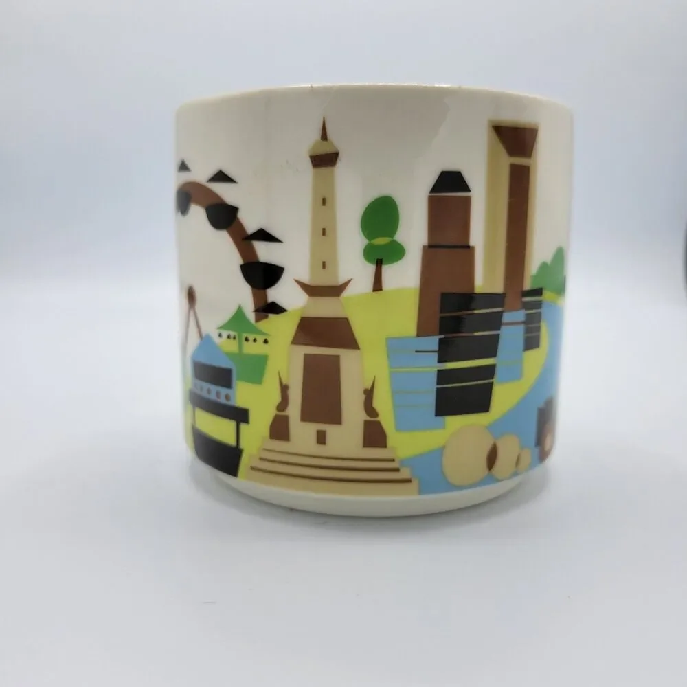 Starbucks Indianapolis You Are Here Series Collection 14oz‎ Coffee Tea Mug Cup